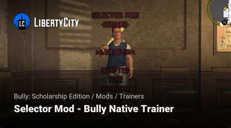 Bully Native Trainer for Bully: Scholarship Edition .